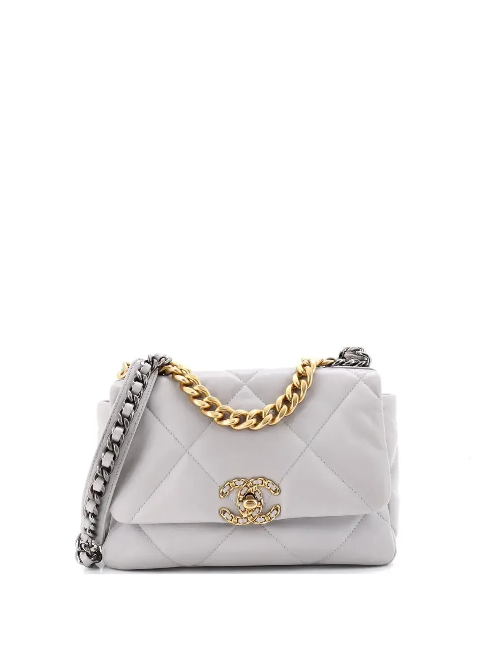 Chanel 19 Flap Bag Quilted Leather #281450C49B